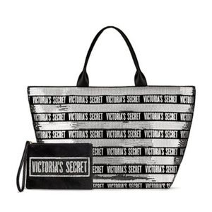 VICTORIA SECRET Tote,Wristlet & Blanket